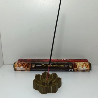 LOTUS ÇİÇEĞİ TÜTSÜLÜK - (1 Paket Çubuk Tütsü Hediyeli)