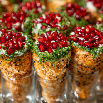 Nar Taneli Amerikan Salatası Külahı 10 adet 