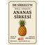 Doğal fermente ananas sirkesi 500 cc 