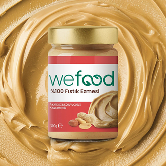 Wefood Şekersiz Fıstık Ezmesi 300 gr