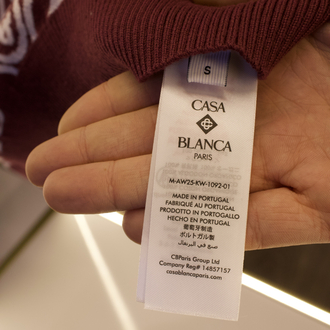 CasaBlanca Monogram Cotton Knit