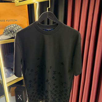 Lv Gradient Signature Flock Print
