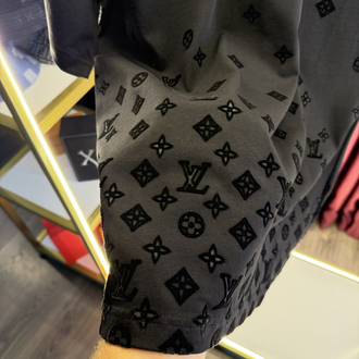 Lv Gradient Signature Flock Print