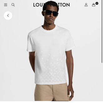 Lv Gradient Signature Flock Print