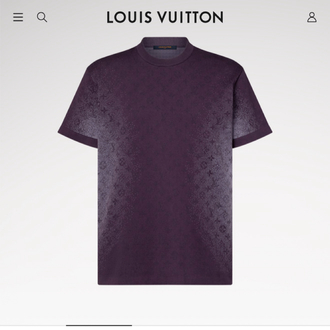 Louis Vuıtton Monogram Jacquard Short-Sleeved 