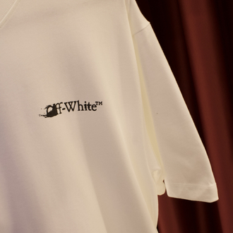 Off-White Cotton Tshirt