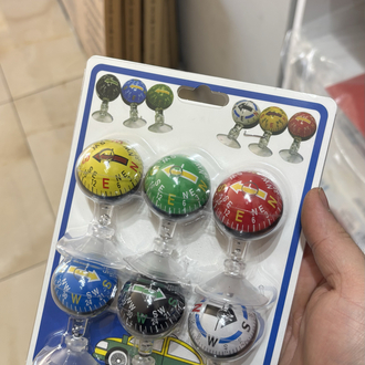 6 Lı orta boy pusula ışıksız renkli 