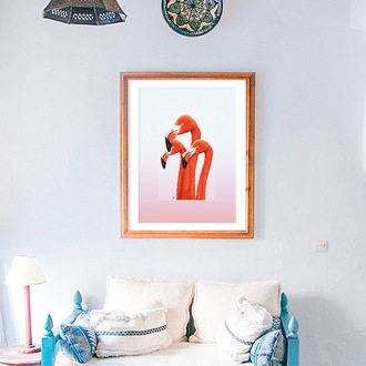 Flamingolar (35x50 cm Poster)
