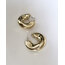 Habitas- Goldies Waved Hoop