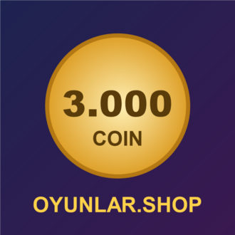 Oyunlar.shop - 3.000 Coin