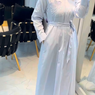 Pearly bebe mavi elbise 40 beden