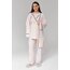 Pembe Biyeli Sabahlıklı Lohusa Pijama Takımı