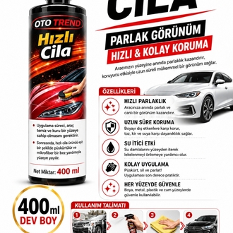 araç hızlı cila ve parlatici