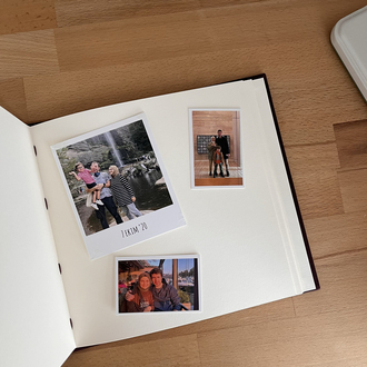 Çerçeve (Vişne) | El Yapımı Fotoğraf Albümü | Anı Defteri | 21x21