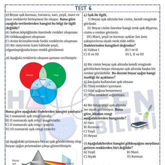 6.SINIF 4.ÜNİTE FASİKÜLÜ