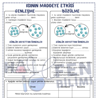 6.SINIF 5.ÜNİTE FASİKÜLÜ