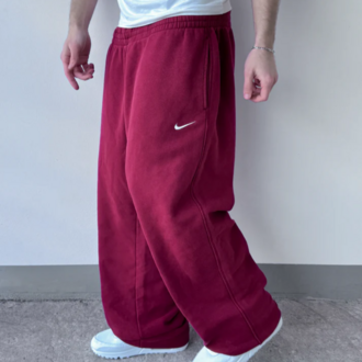 Nike Bordo Baggy Jogger Eşofman Altı