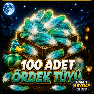 100 Adet Ördek Tüyü