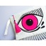 Evil Eye Neon Clutch