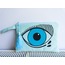 Evil Eye Neon Clutch