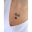 Eye Catching Black Necklace 