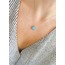 Mother of Pearl Turquoise Necklace 