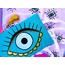 Eye Clutch Bag & Evil Eye Scarf 