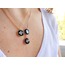 Eye Catching Black Necklace 