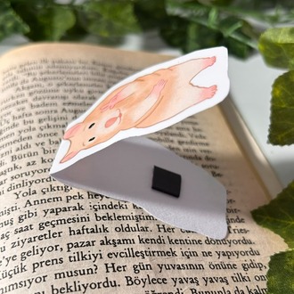 Mıknatıslı Hamster kitap ayracı, Magnetli kitap ayracı, Manyetik kitap ayraç