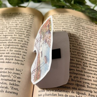 Mıknatıslı Boğaz köprüsü kitap ayracı, Magnetli kitap ayracı, Manyetik kitap ayracı