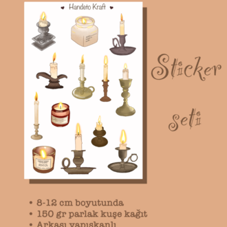 Mum sticker seti