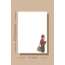 Şapka ve kitap temalı notepad