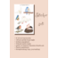 Kuş temalı sticker seti