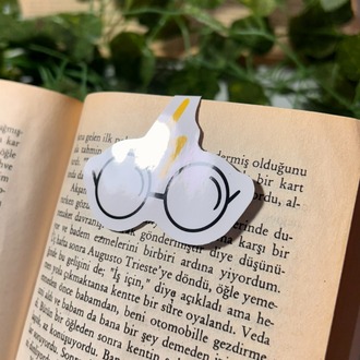 Harry Potter kitap ayracı mıknatıslı kitap ayracı magnetli kitap ayracı manyetik ayraç