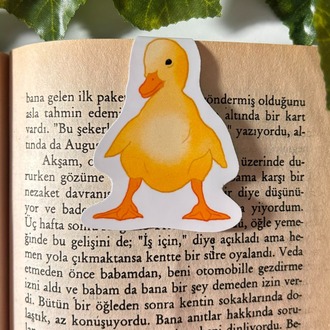 Mıknatıslı Ördek kitap ayracı, Magnetli kitap ayracı, Manyetik kitap ayracı