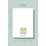 Sarı çiçek temalı notepad /Çek kopar not defteri