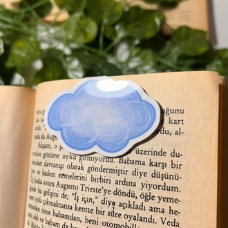 Bulut kitap ayracı mıknatıslı kitap ayracı magnetli kitap ayracı manyetik ayraç