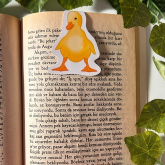 Mıknatıslı Ördek kitap ayracı, Magnetli kitap ayracı, Manyetik kitap ayracı
