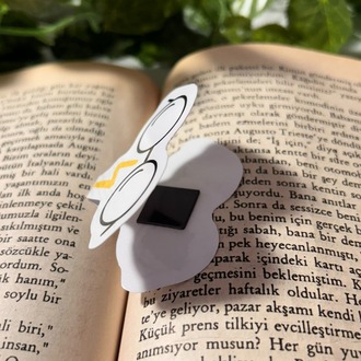 Harry Potter kitap ayracı mıknatıslı kitap ayracı magnetli kitap ayracı manyetik ayraç