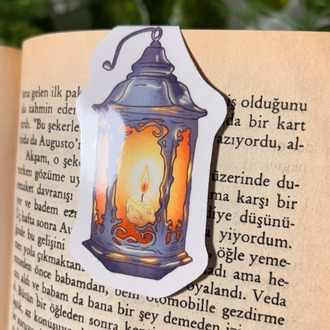 Lamba temalı mıknatıslı kitap ayracı
