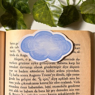 Bulut kitap ayracı mıknatıslı kitap ayracı magnetli kitap ayracı manyetik ayraç