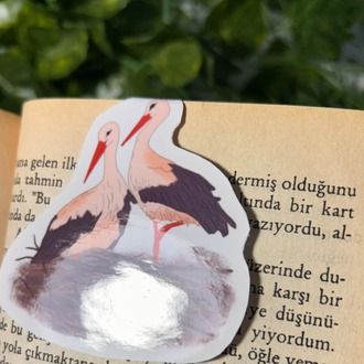 4'lü hayvan temalı mıknatıslı kitap ayracı