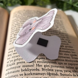 Mıknatıslı Fil kitap ayracı, Magnetli kitap ayracı, Manyetik kitap ayracı