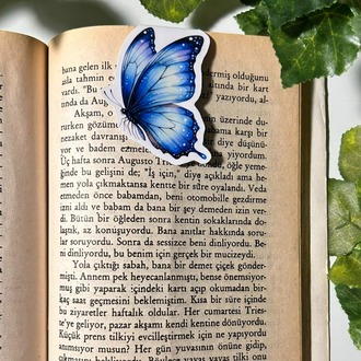 Mıknatıslı kelebek kitap ayracı, Magnetli kitap ayracı, Manyetik kitap ayracı