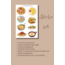 Yemek ve tatlı Çoklu Sticker Seti, 4lü sticker, 8x12 cm, çıkartma, kolaj, etiket