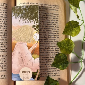 Salıncak temalı kitap ayracı
