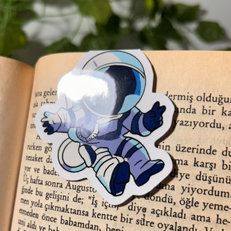 Mıknatıslı Astronot kitap ayracı Magnetli kitap ayracı Manyetik kitap ayracı