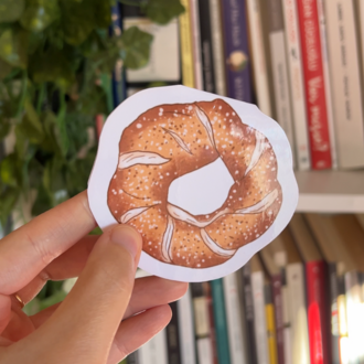 Simit mıknatıslı kitap ayracı