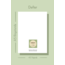 Sarı lale temalı notepad /Çek kopar not defteri