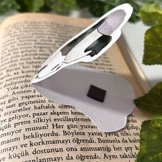Mıknatıslı Panda kitap ayracı, Magnetli kitap ayracı, Manyetik kitap ayracı